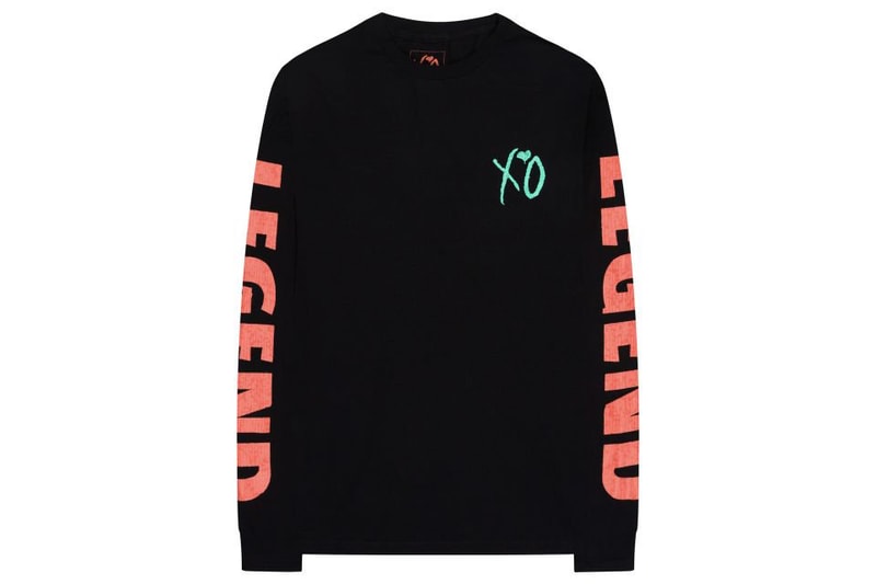 The Weeknd Starboy Phase One Legend of the Fall Tour Merchandise