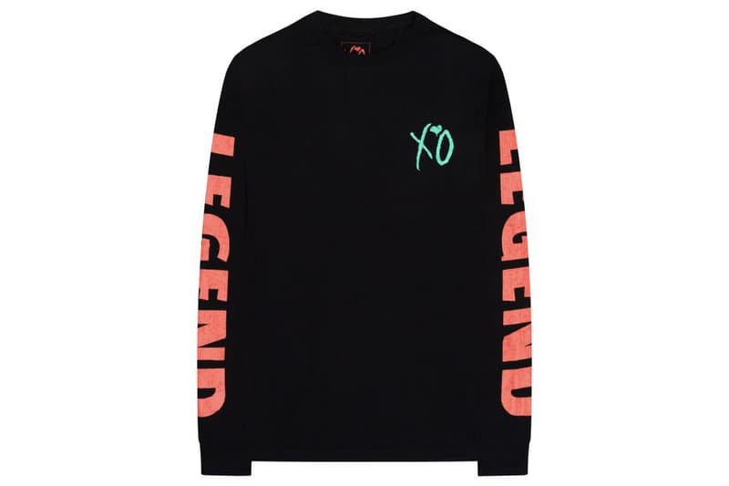 The Weeknd Starboy Phase One Legend of the Fall Tour Merchandise