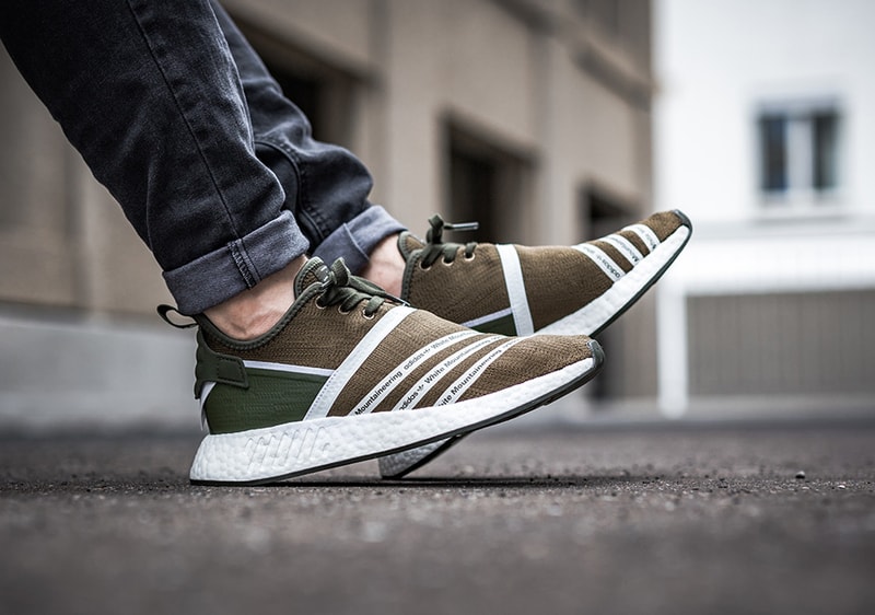 On-Feet Look adidas Originals White Mountaineering NMD
