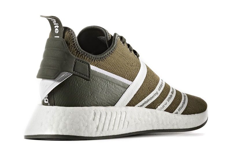 White Mountaineering adidas NMD R2 Second Collaboration Black Olive