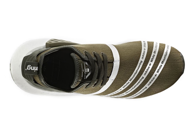 White Mountaineering adidas NMD R2 Second Collaboration Black Olive