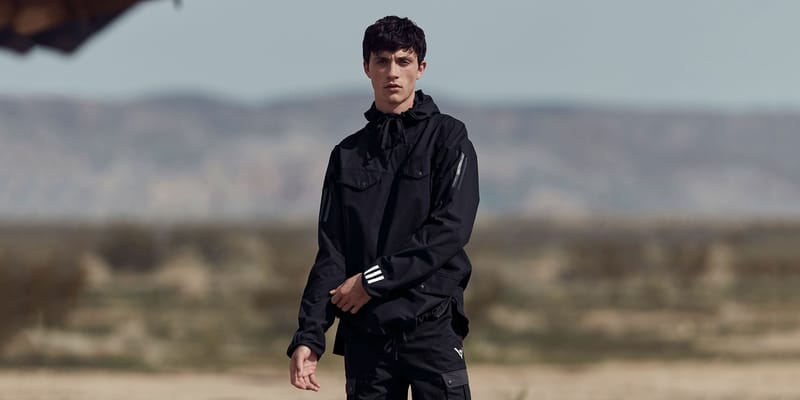 white mountaineering adidas jacket