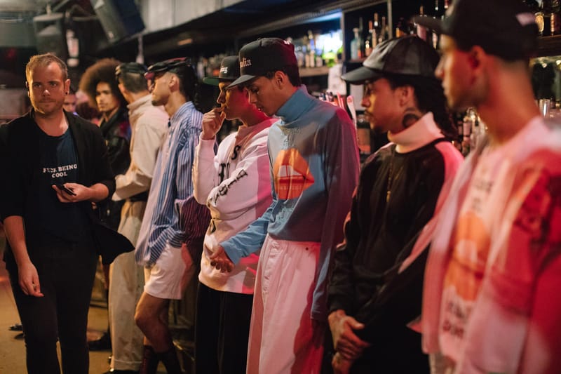 Backstage at Willy Chavarria's 2018 Spring/Summer Show Magnifies Leather with Streetwear Looks