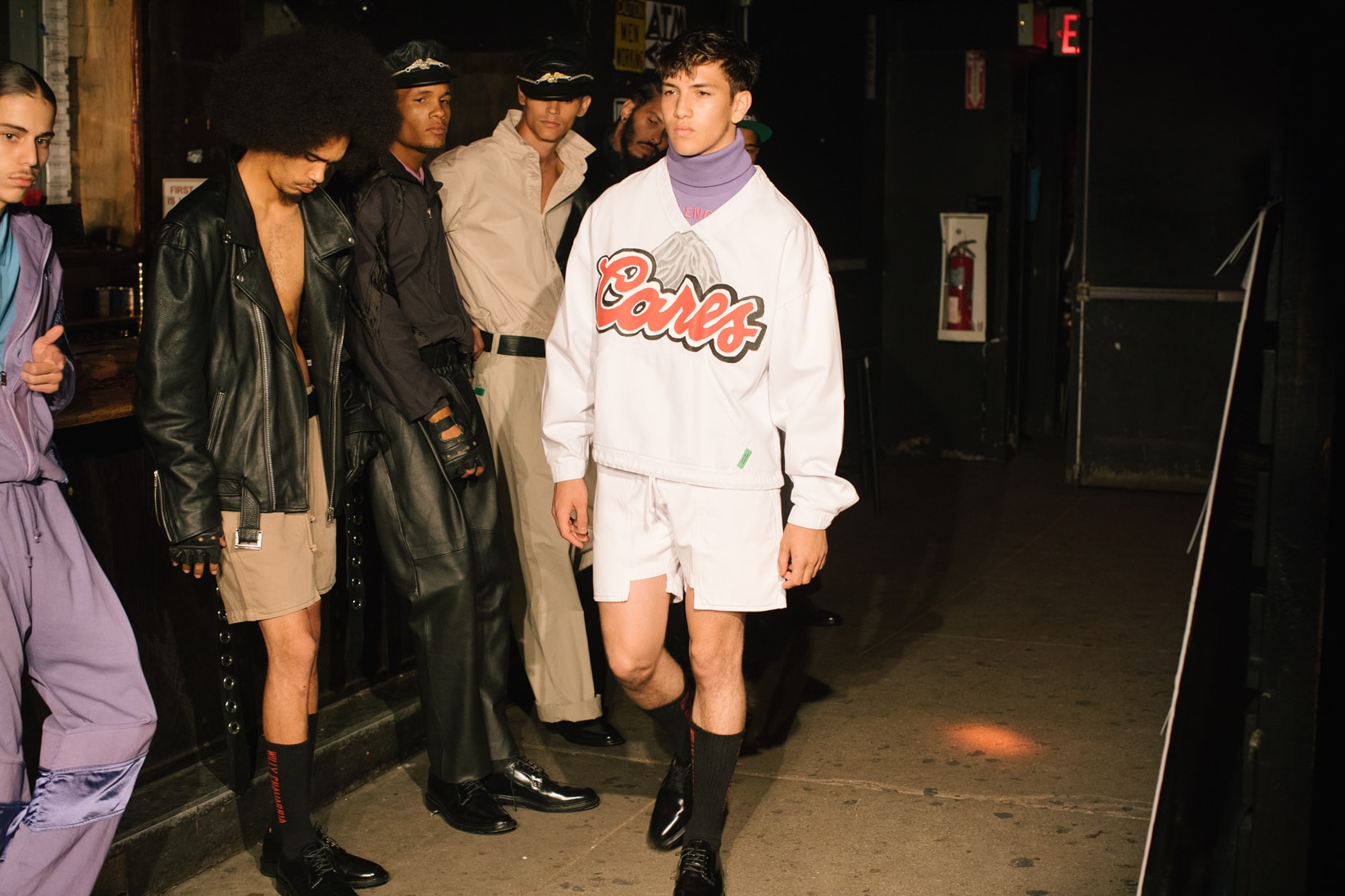 Willy Chavarria 2018 Spring/Summer Collection New York Fashion Week Men's Backstage