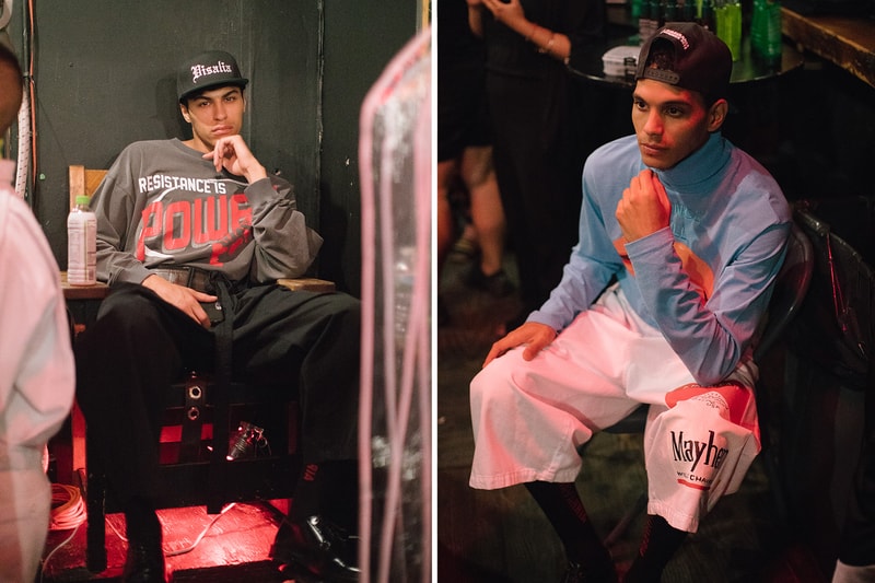 Willy Chavarria 2018 Spring/Summer Collection New York Fashion Week Men's Backstage