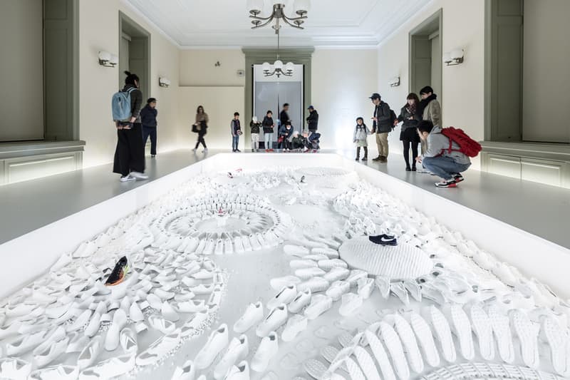 Masamichi Katayama Wonderwall Nike Air Max Genealogy Design Installation Artwork Sneakers Footwear