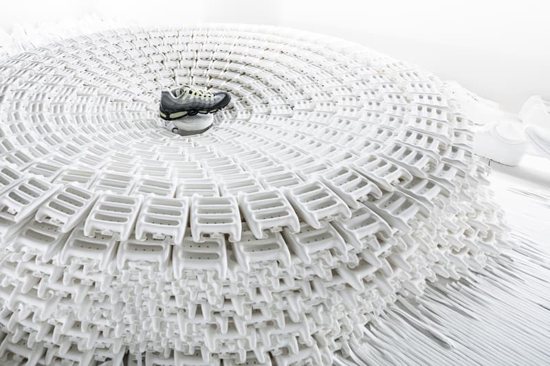Masamichi Katayama Wonderwall Nike Air Max Genealogy Design Installation Artwork Sneakers Footwear