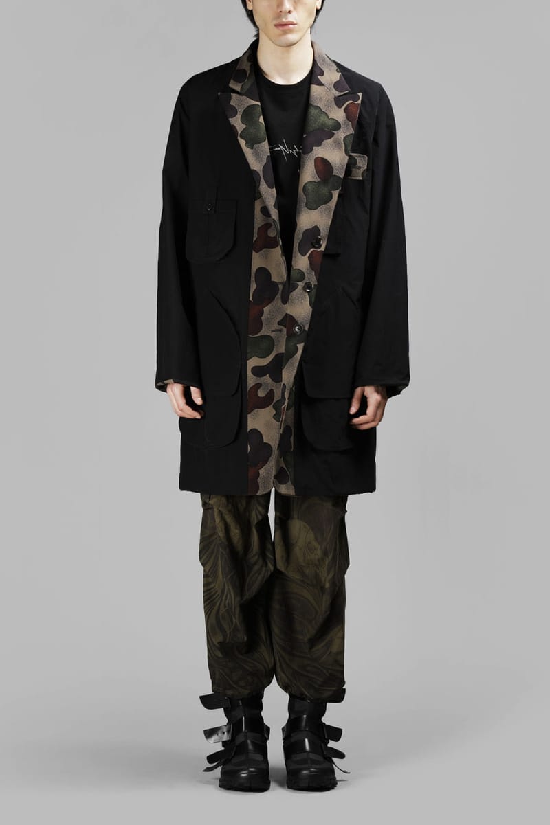 patterned overcoat