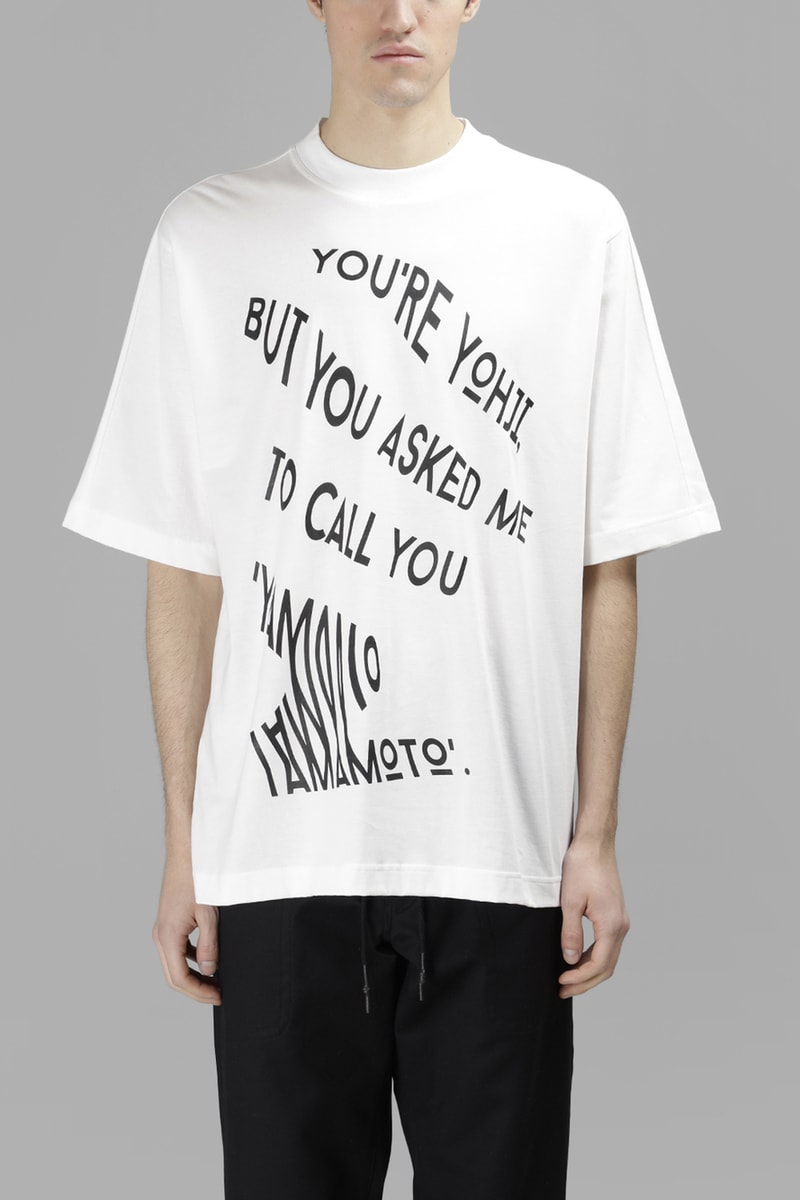 Yohji Yamamoto Y-3 T-Shirt