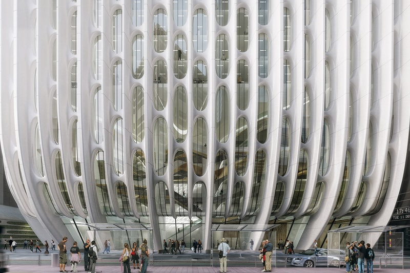 Zaha Hadid Architects Stacked Vases Hotel Tower Melbourne Mandarin Oriental