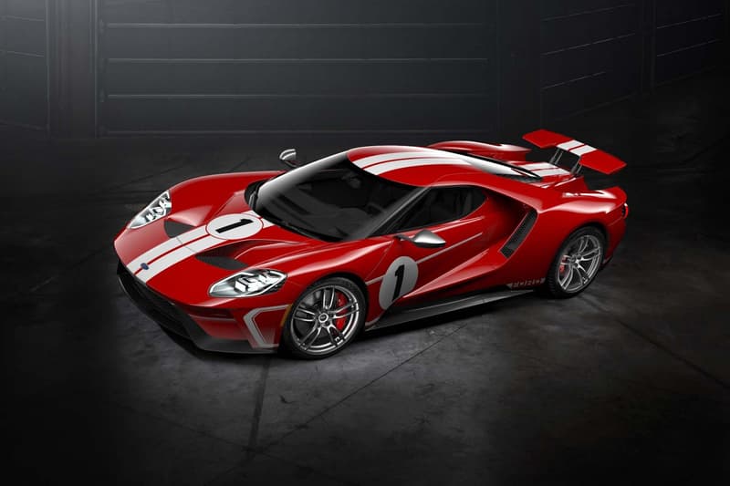 2018 Ford GT 67 Heritage Edition 24 Hours Le Mans Ferrari Race Red 1967 GT40 Mark IV AJ Foyt Dan Gurney