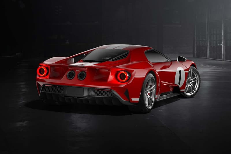 2018 Ford GT 67 Heritage Edition 24 Hours Le Mans Ferrari Race Red 1967 GT40 Mark IV AJ Foyt Dan Gurney