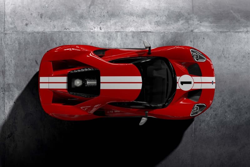 2018 Ford GT 67 Heritage Edition 24 Hours Le Mans Ferrari Race Red 1967 GT40 Mark IV AJ Foyt Dan Gurney