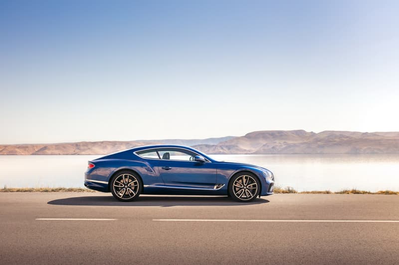 2019 Bentley Continental GT Blue Luxury Car Coupe Sports Car High End