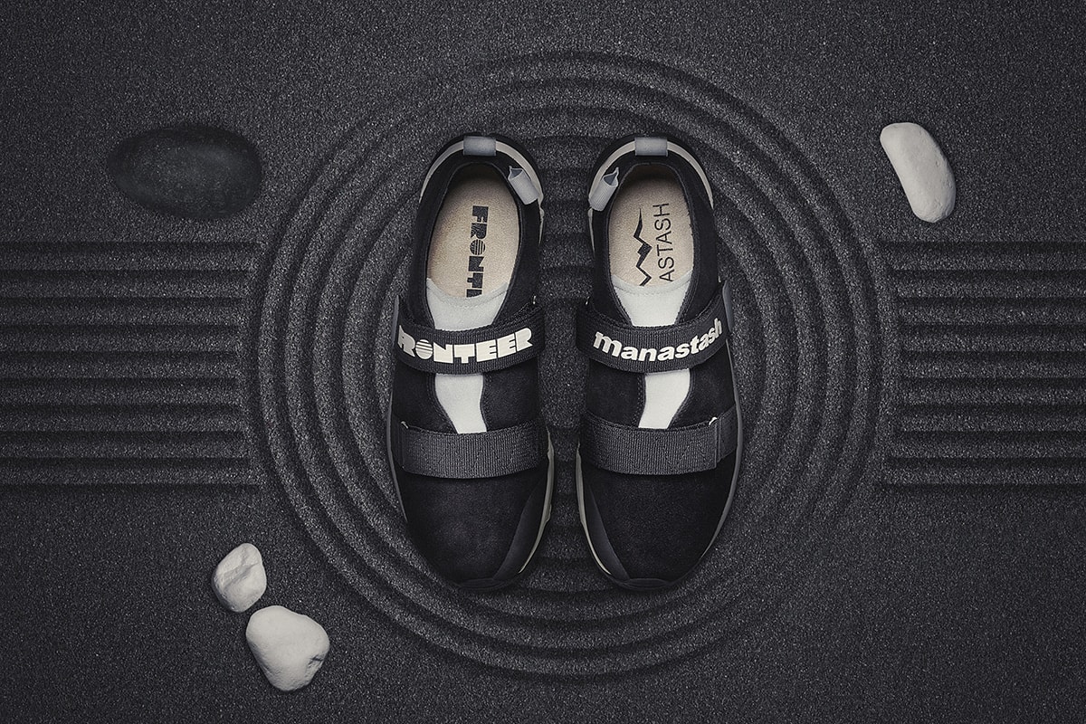 Manastash FRONTEER Aqua Solo Sneaker Collaboration Out Door Deep Water Soloing Shoes