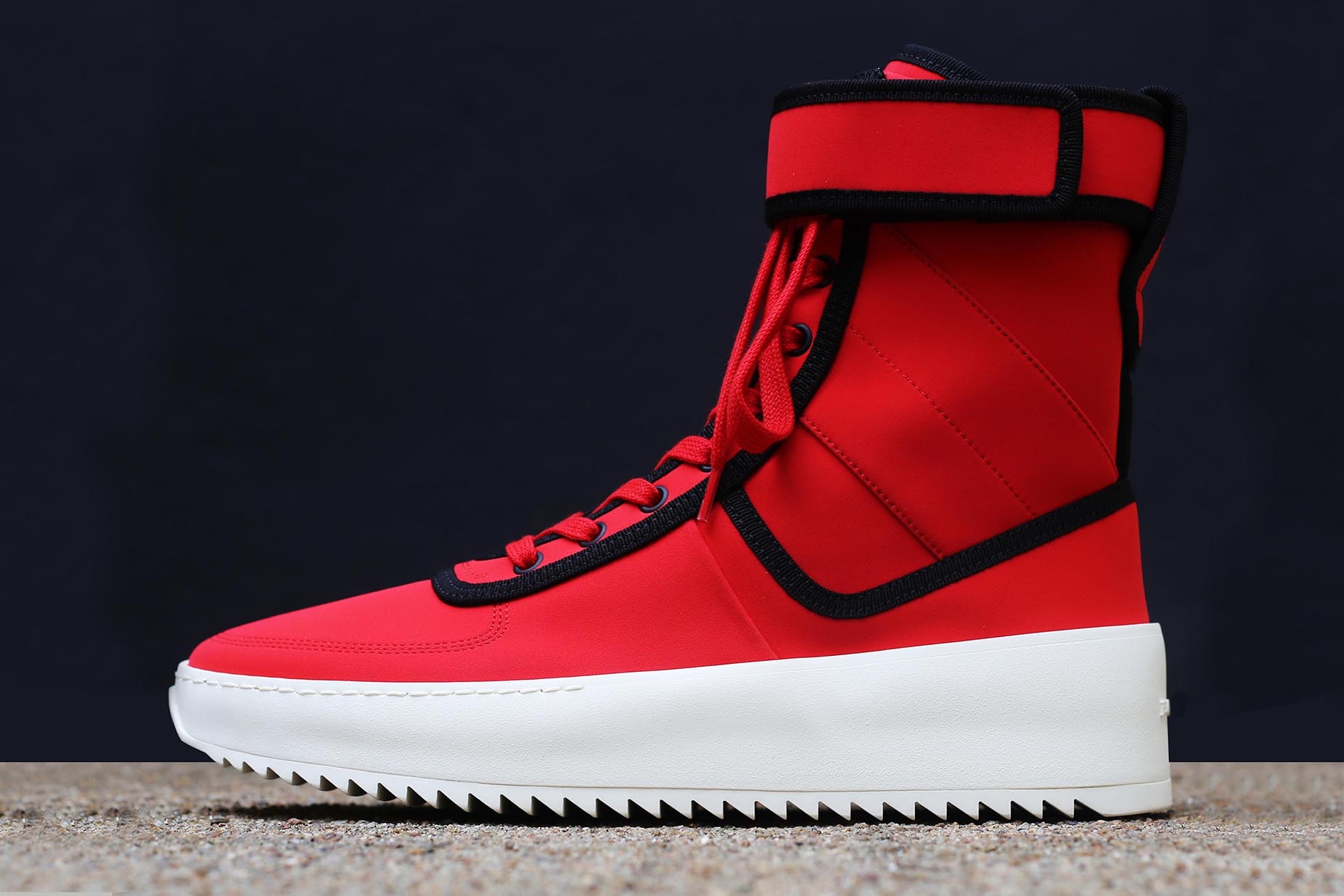 Fear of God Fifth Collection Military Sneaker Infrared Jerry Lorenzo Footwear Sneakers Sneakerboot Shoes