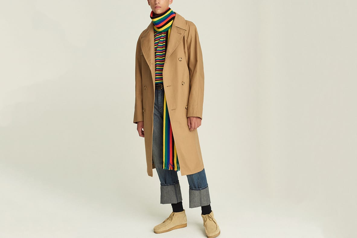 JW Anderson Uniqlo trench coat Archives  STYLE DU MONDE  Street Style  Street Fashion Photos
