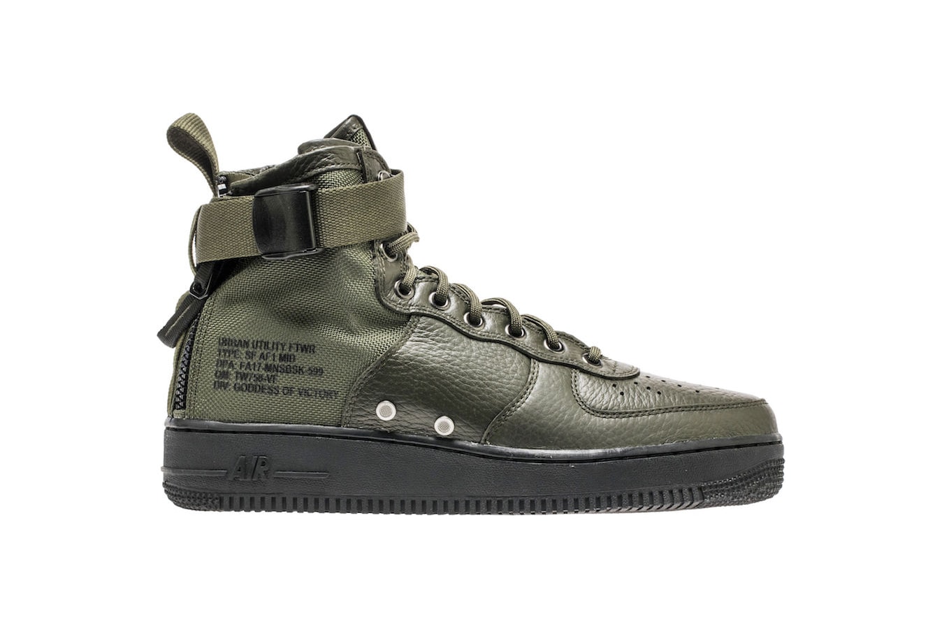 Nike Special Field Air Force 1 SF-AF1 Mid Sequoia Colorway Military Green Olive