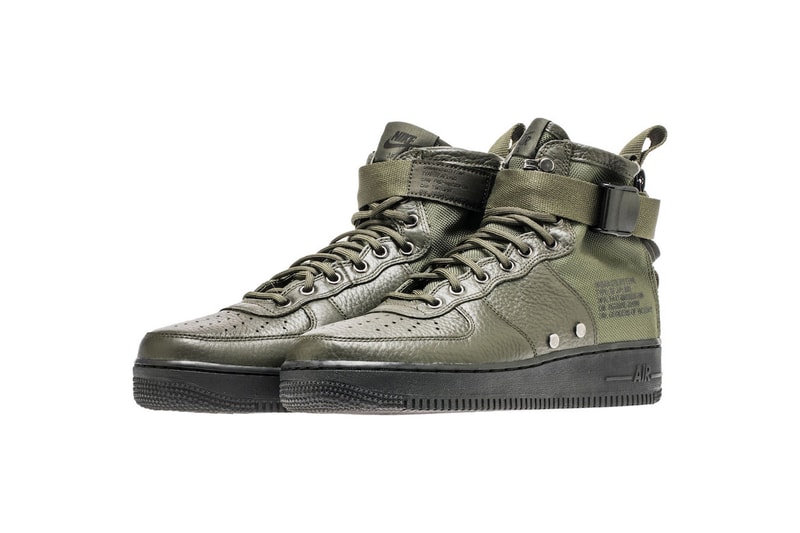 Nike Special Field Air Force 1 SF-AF1 Mid Sequoia Colorway Military Green Olive
