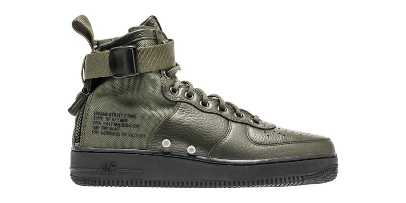 air force 1 mid olive green