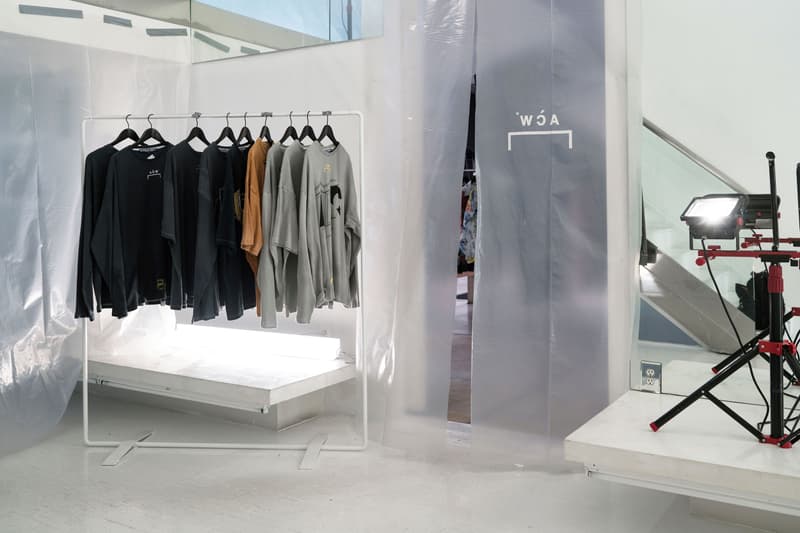 A-COLD-WALL* ACW Installation Experience at H. Lorenzo in Los Angeles