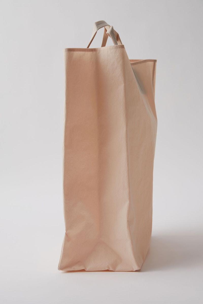 Acne Studios Baker Bag Brown Pink Paper Grocery Bag Accessories