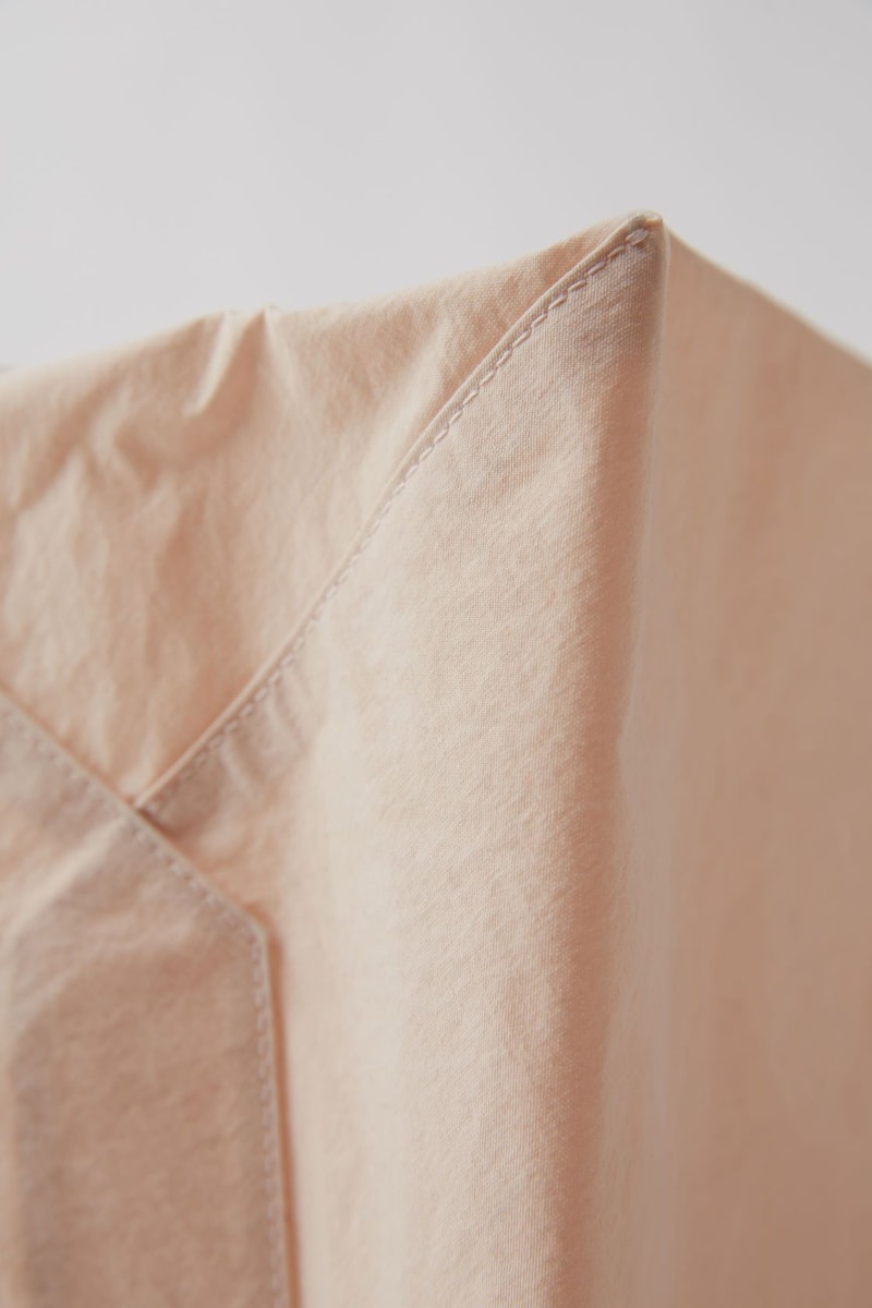 Acne Studios Baker Bag Brown Pink Paper Grocery Bag Accessories