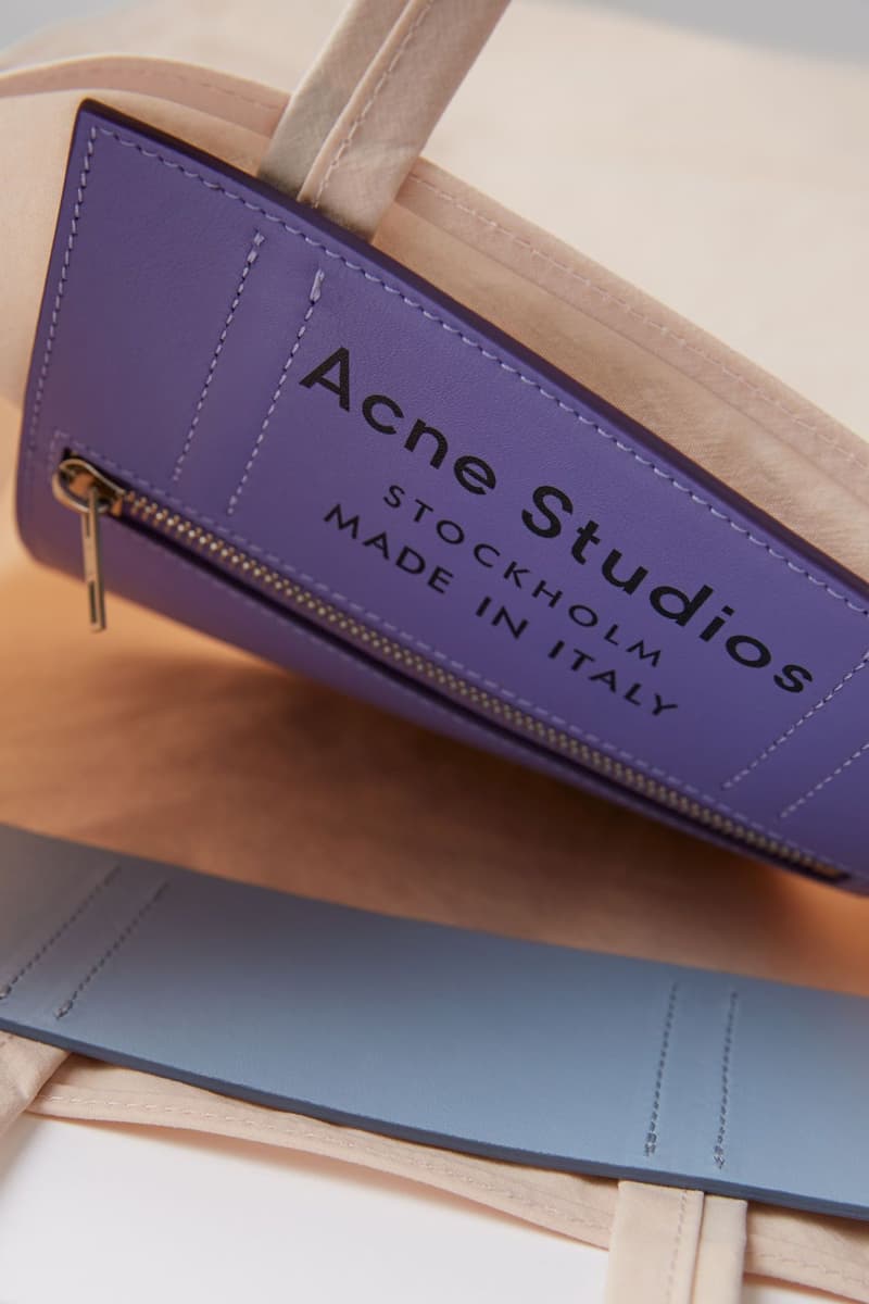 Acne Studios Baker Bag Brown Pink Paper Grocery Bag Accessories