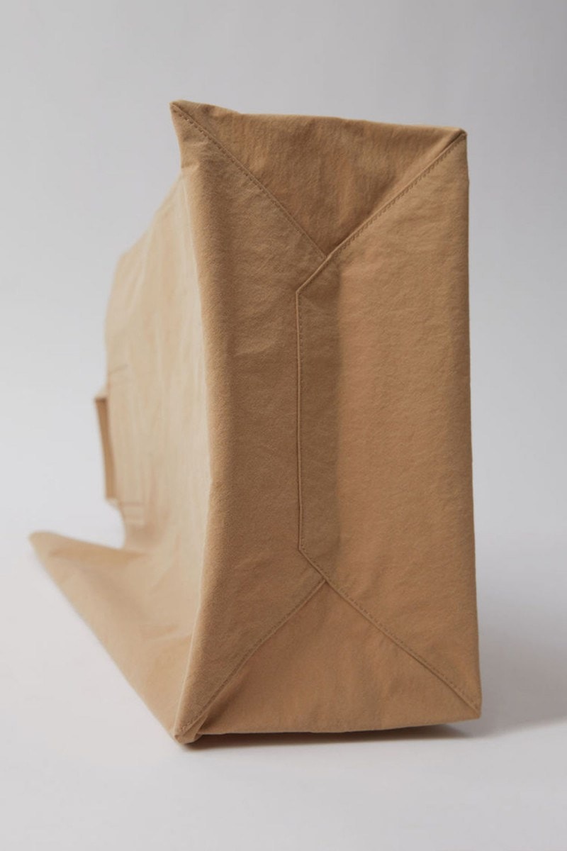 Acne Studios Baker Bag Brown Pink Paper Grocery Bag Accessories