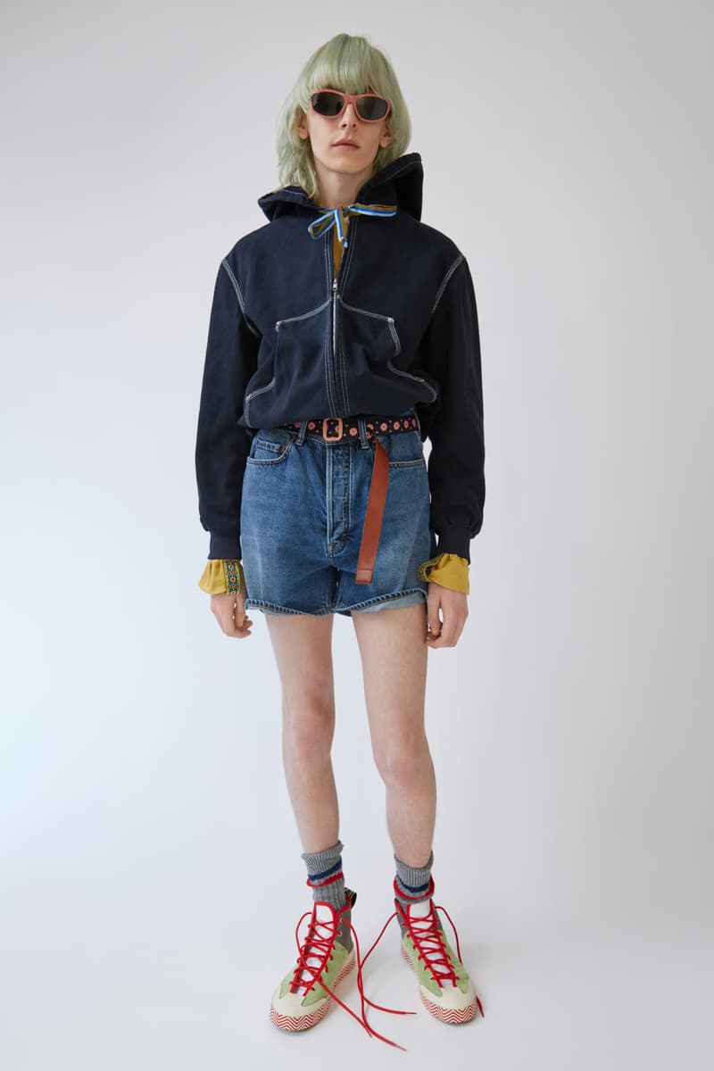 Acne Studios Blå Konst Denim Line Second Season