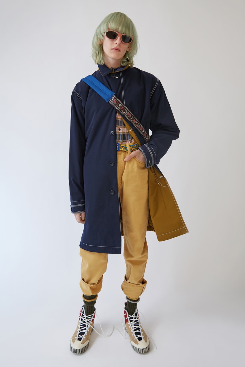 Acne Studios Blå Konst Denim Line Second Season