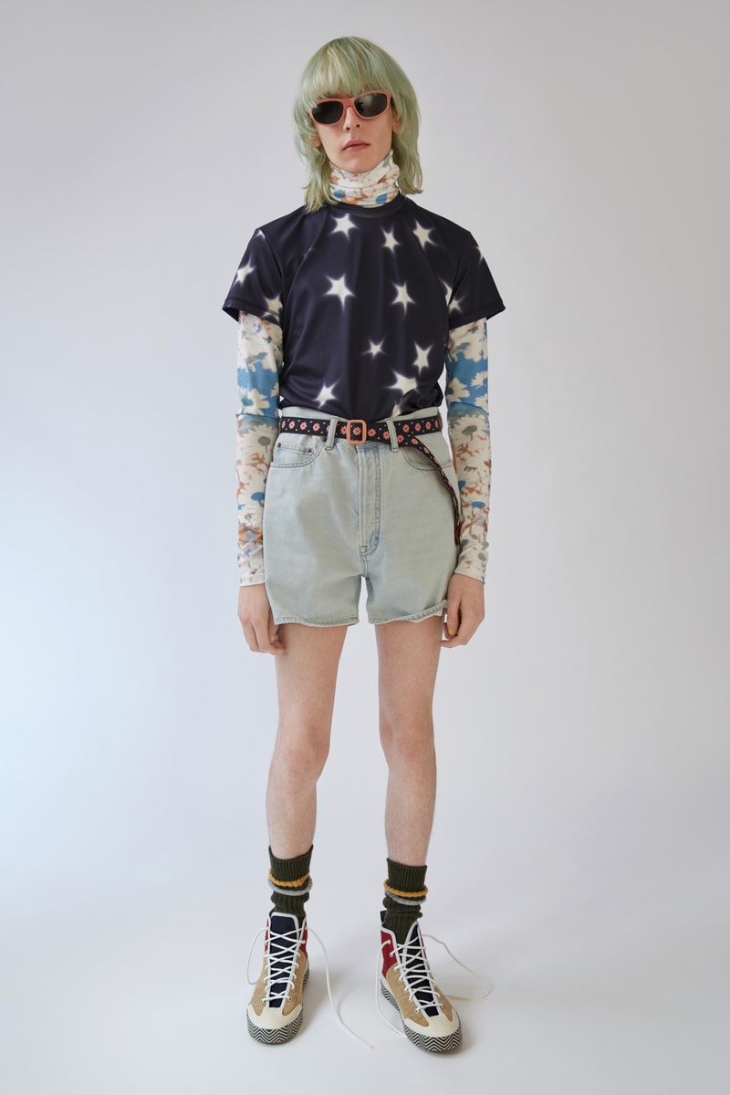 Acne Studios Blå Konst Denim Line Second Season