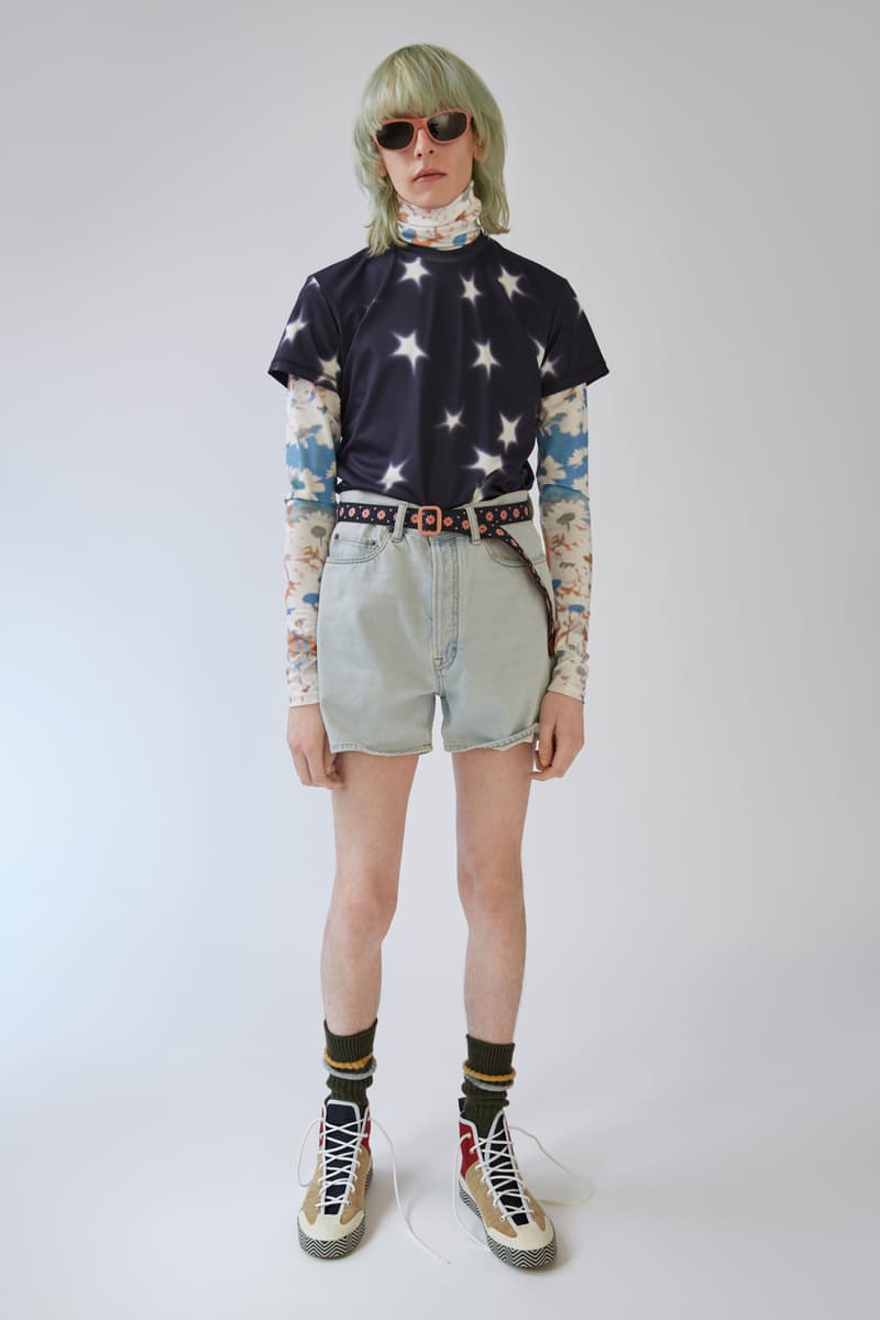 Acne Studios Blå Konst Denim Line Second Season