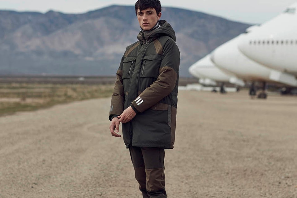 Adidas x white mountaineering coat Clearance