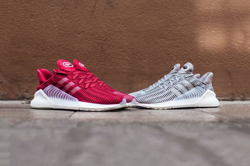 adidas ClimaCOOL 02/17 Mystery Ruby Footwear White Grey