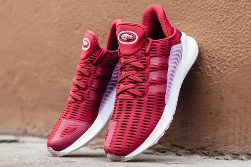 adidas ClimaCOOL 02/17 Mystery Ruby Footwear White Grey