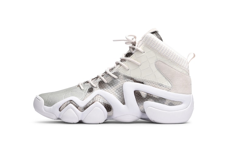 adidas Takes Crazy to the Next Level With "Core White" Snakeskin