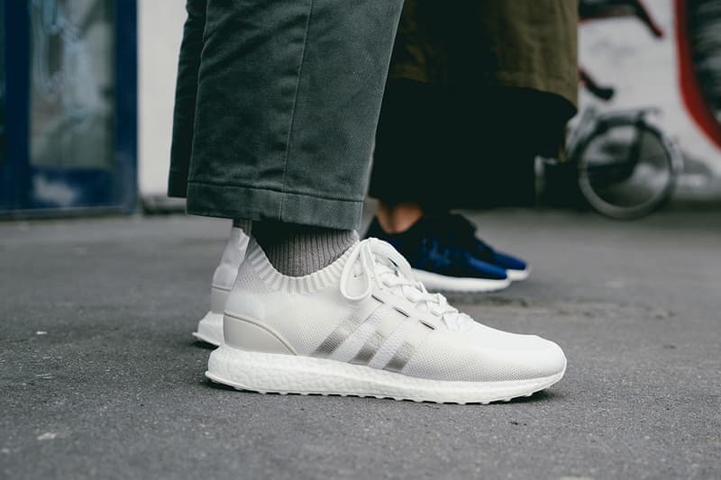 adidas Originals EQT Materials Pack Sneakersnstuff Dark Blue White boost support primeknit shapes