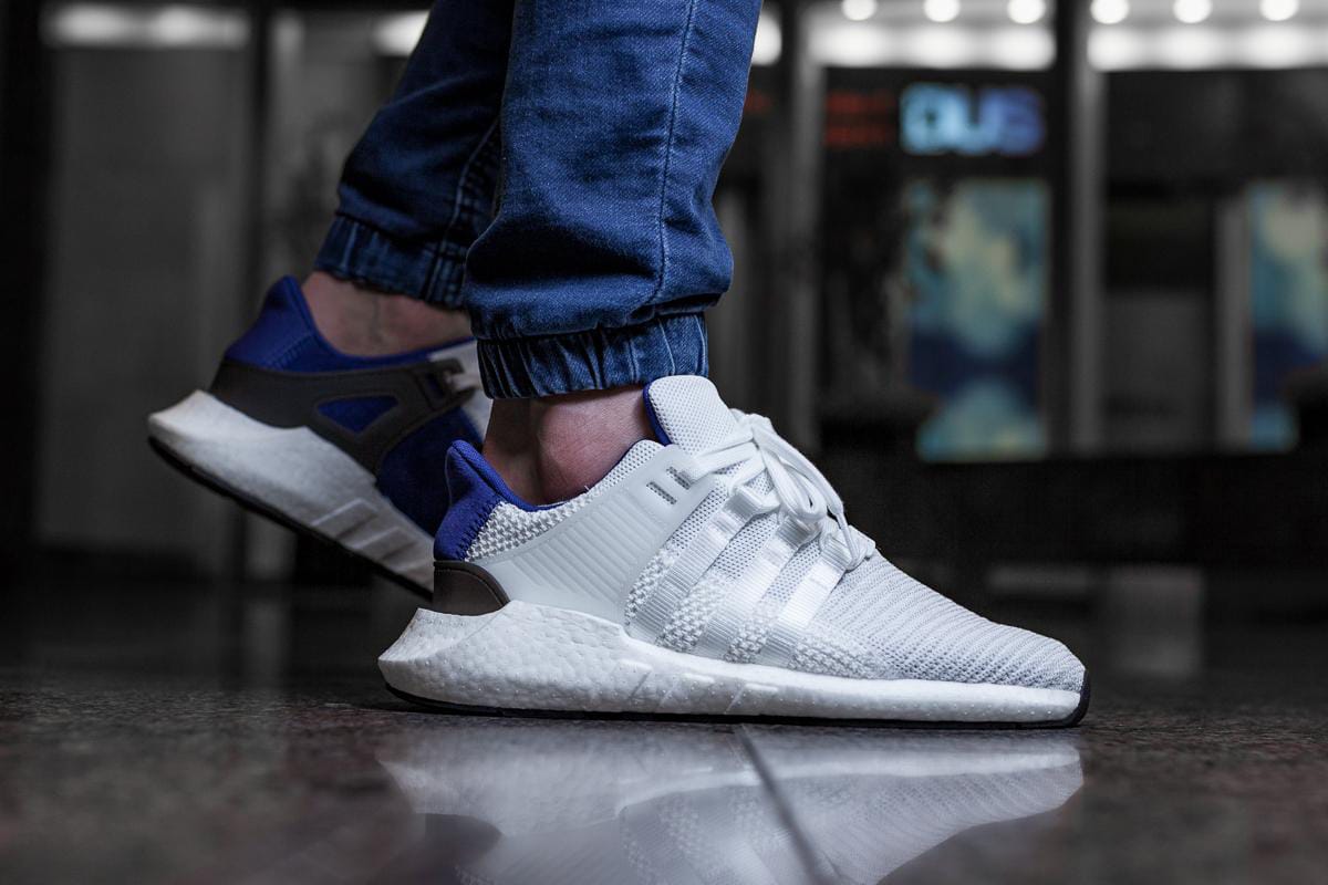 adidas eqt support white blue