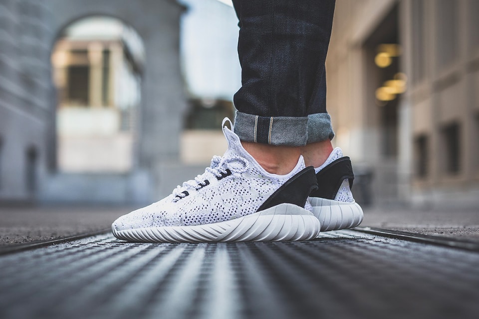 Adidas tubular doom sock pk on feet Clearance