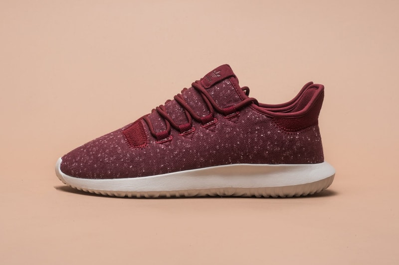 adidas Tubular Shadow Burgundy Colorway Sneaker