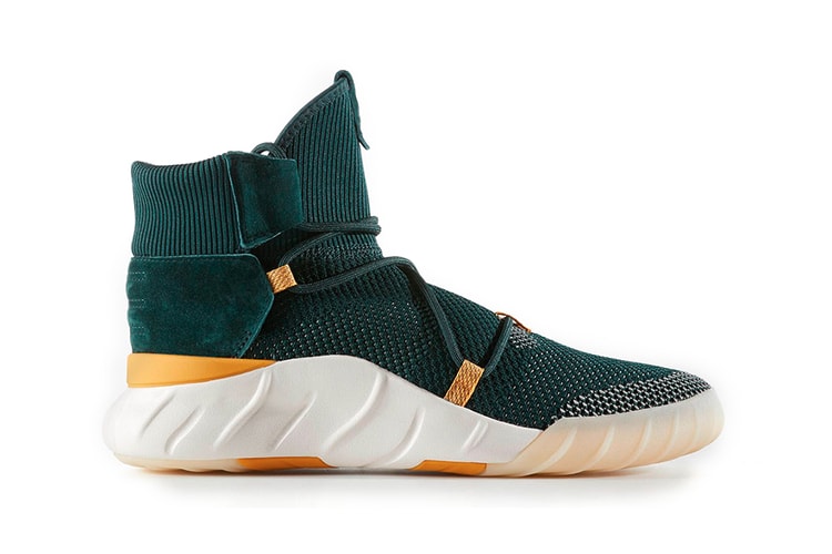 A First Look at the adidas Tubular x 2.0 Primeknit in Forest Green/Yellow