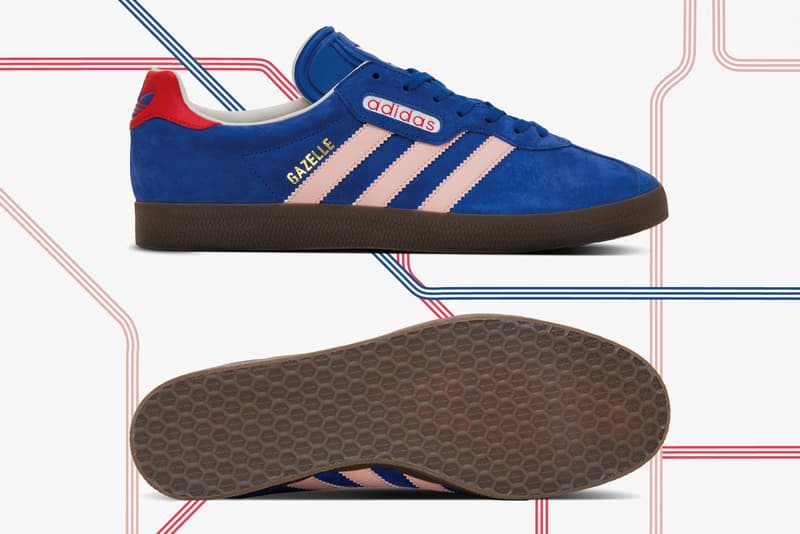 adidas gazelle silver green womens Adidas main image 0