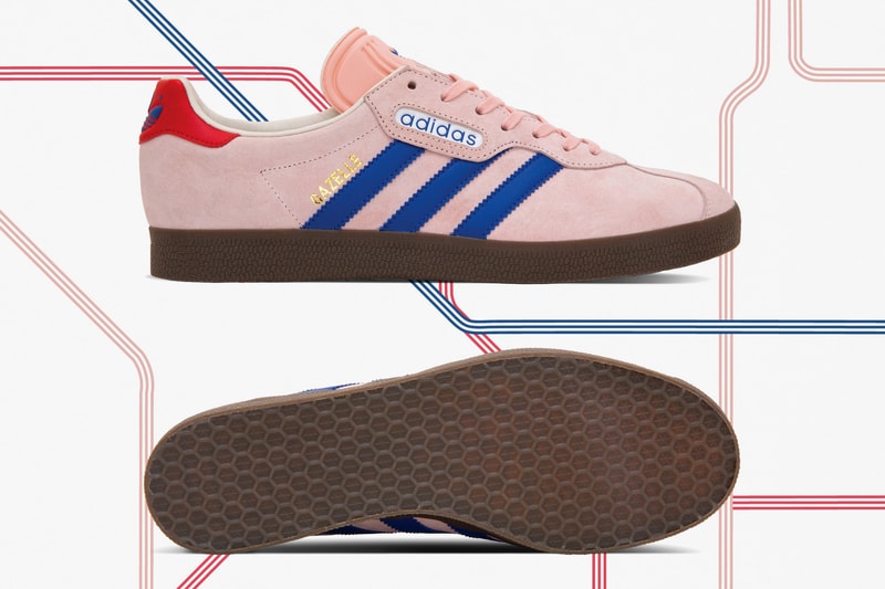 adidas Originals x Size? London to Manchester Gazelle Super Indoor Super