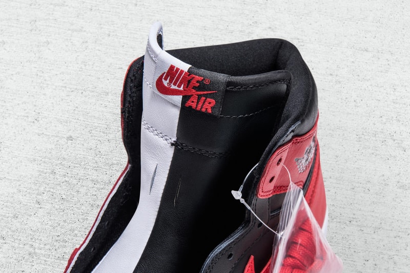 Air Jordan 1 Homage to Home Sample Black Red White Bred Banned Chicago Bulls Sneakers Shoes Footwear Nike