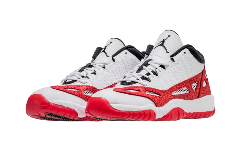 Air Jordan 11 Low IE Fire Red Colorway