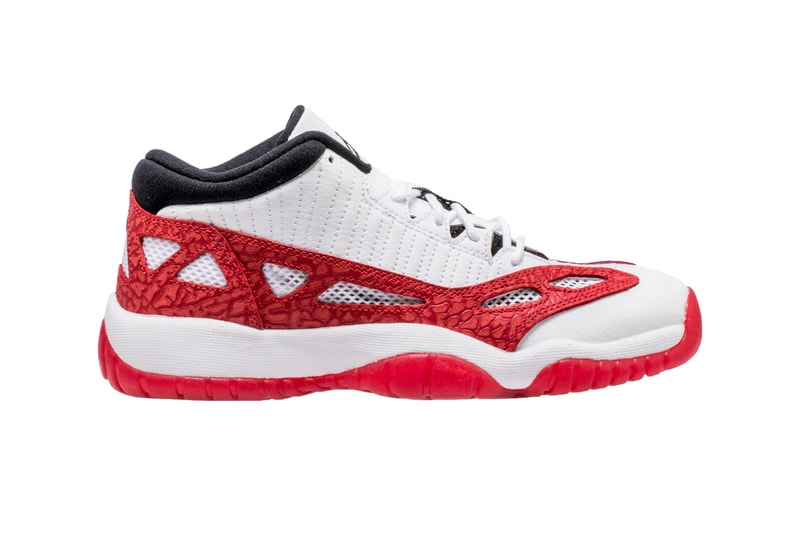 Air Jordan 11 Low IE Fire Red Colorway