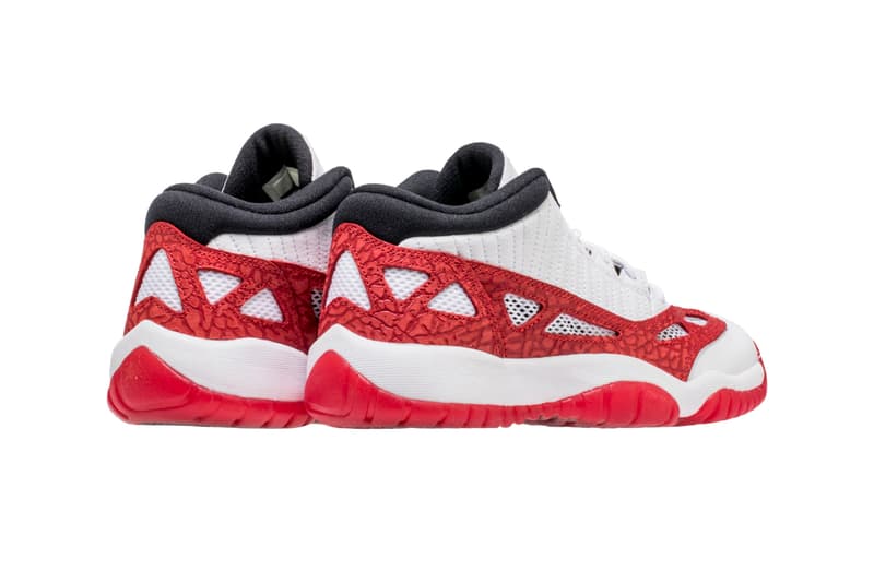 Air Jordan 11 Low IE Fire Red Colorway