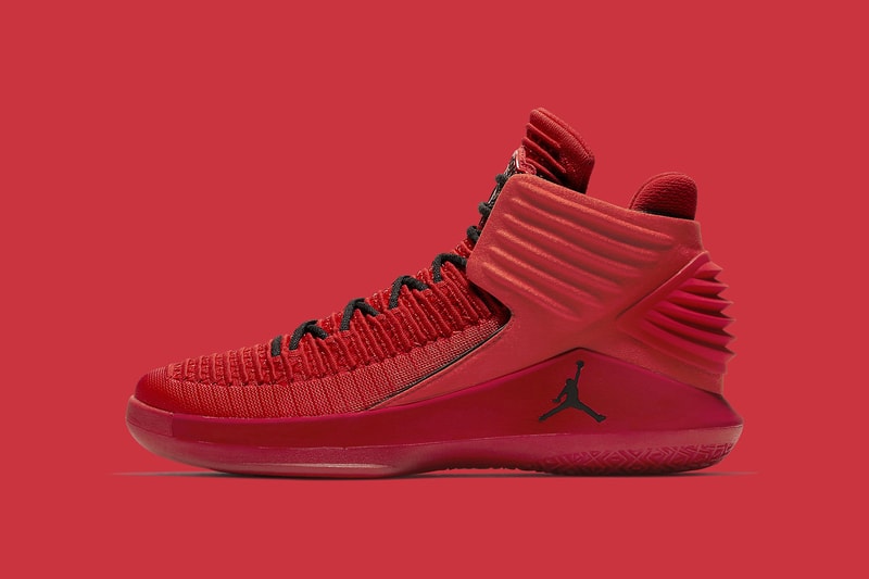Air Jordan 32 Rosso Corsa Red Launch Colorway 2017 September 29 Release Date Info Sneakers Shoes Footwear