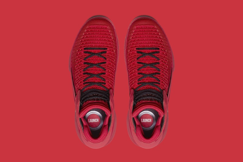 Air Jordan 32 Rosso Corsa Red Launch Colorway 2017 September 29 Release Date Info Sneakers Shoes Footwear